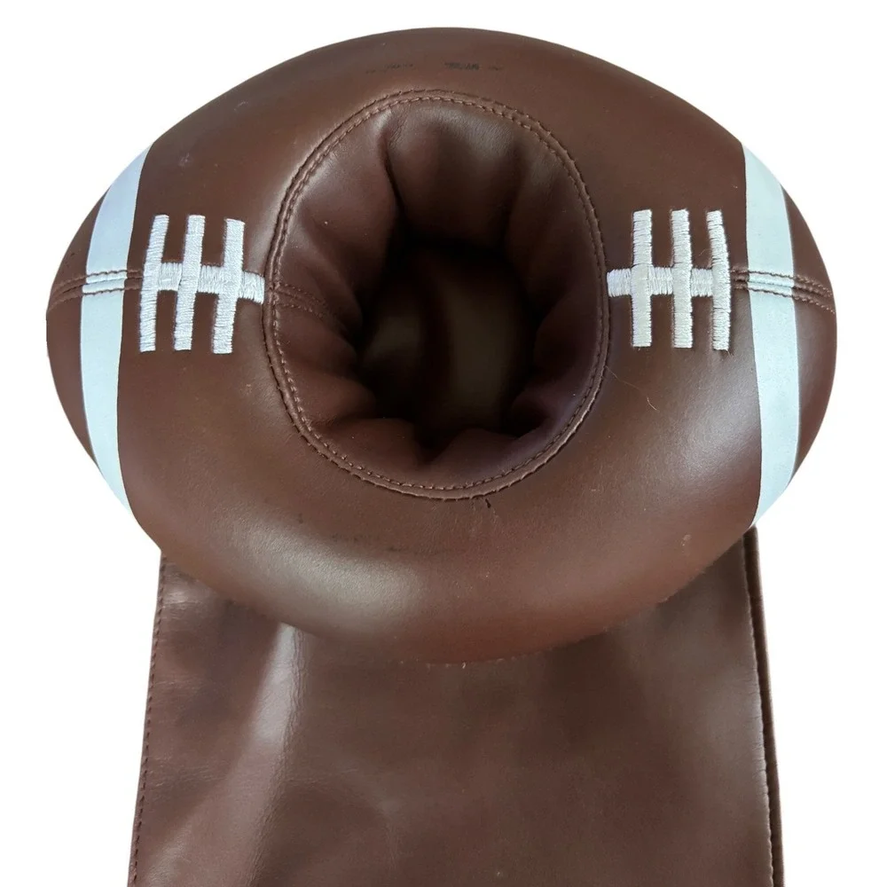 VTG Football Armchair‎ Caddy Remote Organizer Man Cave Recliner Sports Decor